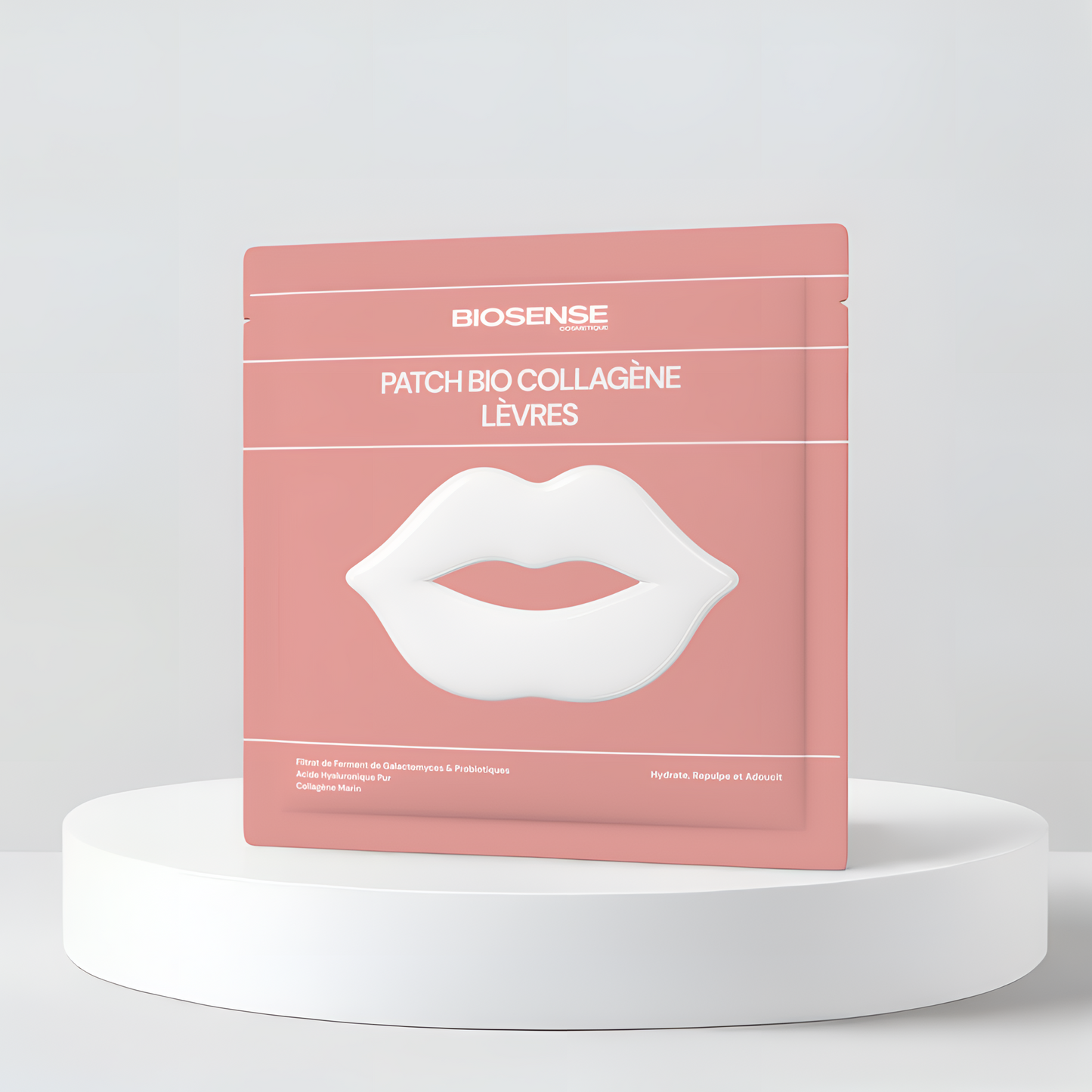 Parche labial de biocolágeno